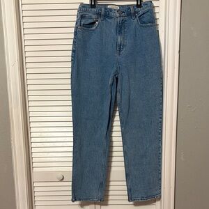 Abercrombie & Fitch High Rise Blue Women's Jeans
